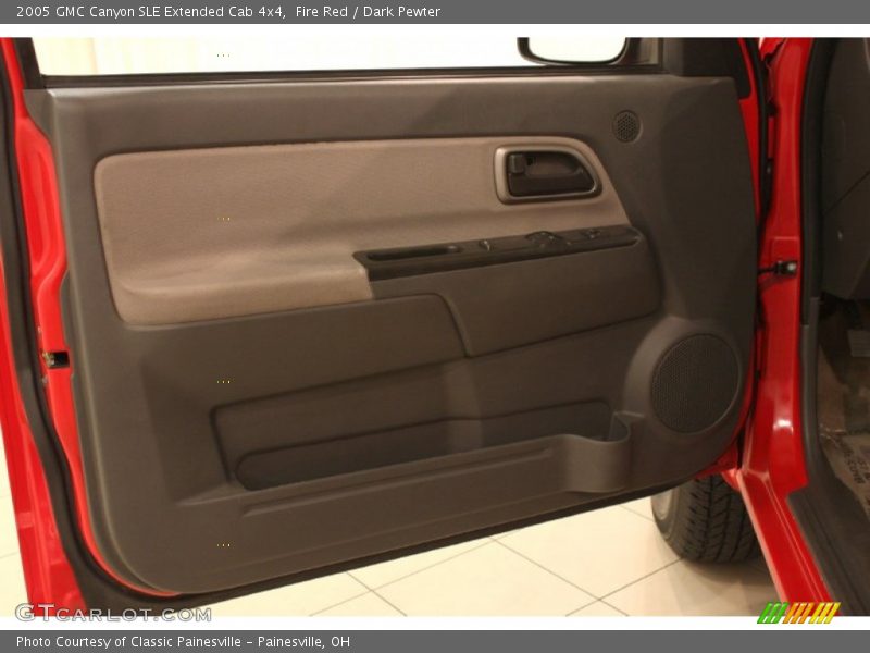 Fire Red / Dark Pewter 2005 GMC Canyon SLE Extended Cab 4x4