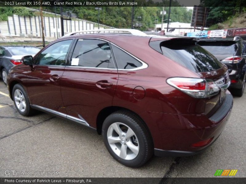  2013 RX 350 AWD Claret Red Mica