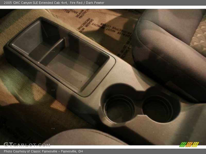 Fire Red / Dark Pewter 2005 GMC Canyon SLE Extended Cab 4x4