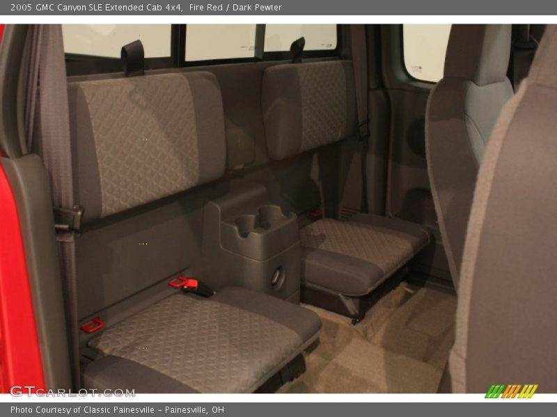 Fire Red / Dark Pewter 2005 GMC Canyon SLE Extended Cab 4x4