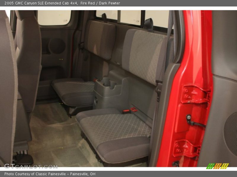 Fire Red / Dark Pewter 2005 GMC Canyon SLE Extended Cab 4x4