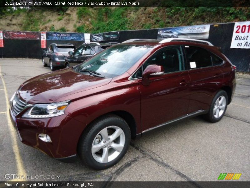 Front 3/4 View of 2013 RX 350 AWD