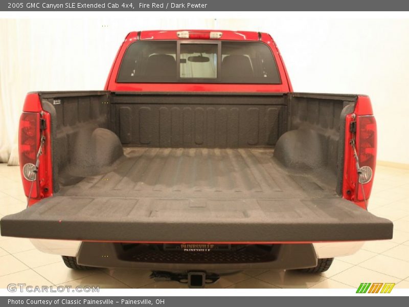 Fire Red / Dark Pewter 2005 GMC Canyon SLE Extended Cab 4x4