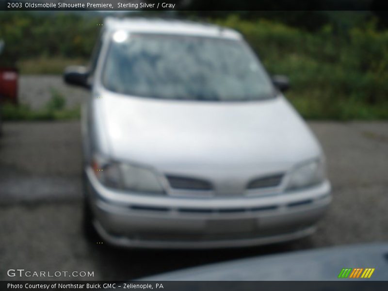 Sterling Silver / Gray 2003 Oldsmobile Silhouette Premiere