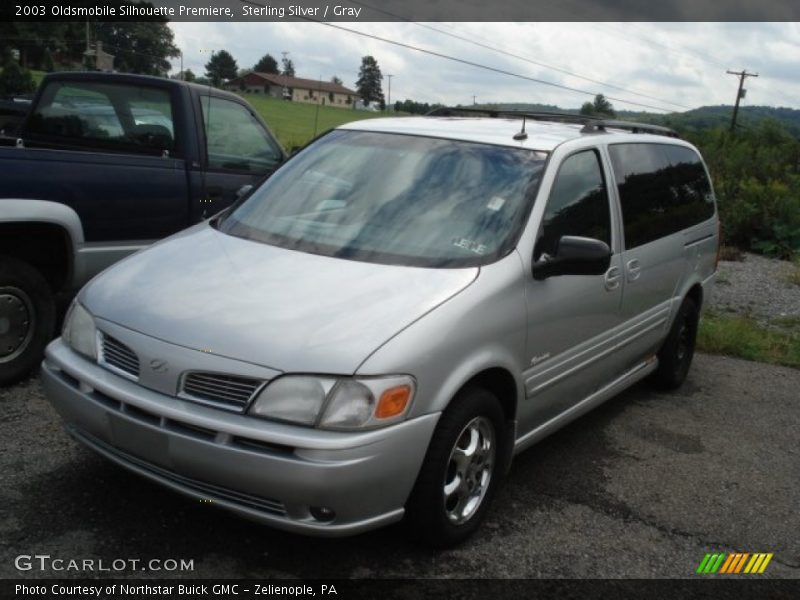 Sterling Silver / Gray 2003 Oldsmobile Silhouette Premiere