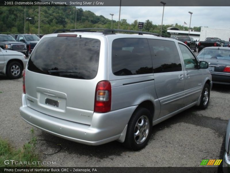 Sterling Silver / Gray 2003 Oldsmobile Silhouette Premiere