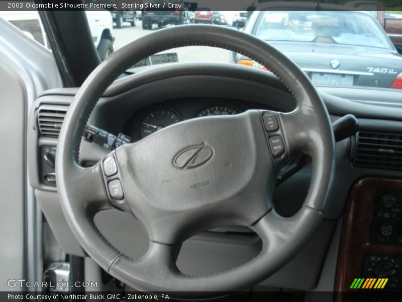 Sterling Silver / Gray 2003 Oldsmobile Silhouette Premiere