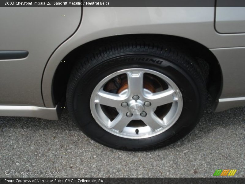 Sandrift Metallic / Neutral Beige 2003 Chevrolet Impala LS