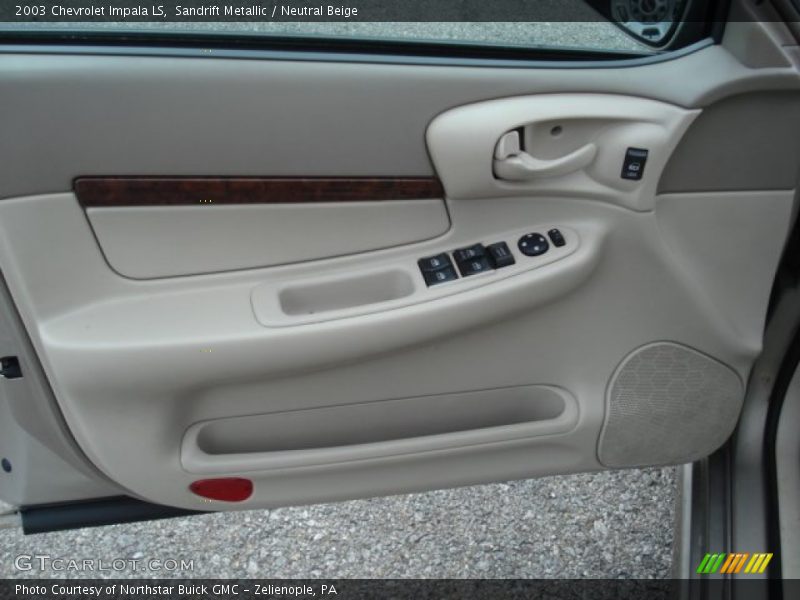 Sandrift Metallic / Neutral Beige 2003 Chevrolet Impala LS
