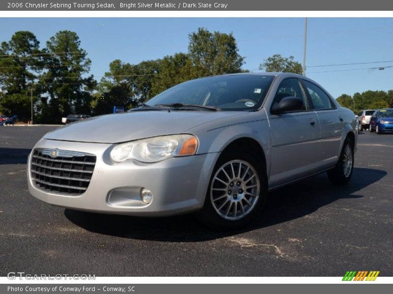 Bright Silver Metallic / Dark Slate Gray 2006 Chrysler Sebring Touring Sedan