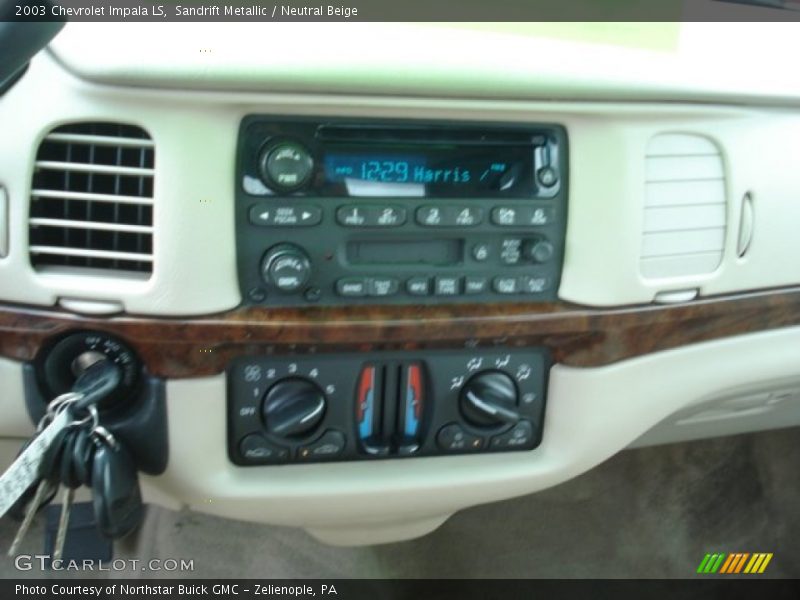 Sandrift Metallic / Neutral Beige 2003 Chevrolet Impala LS