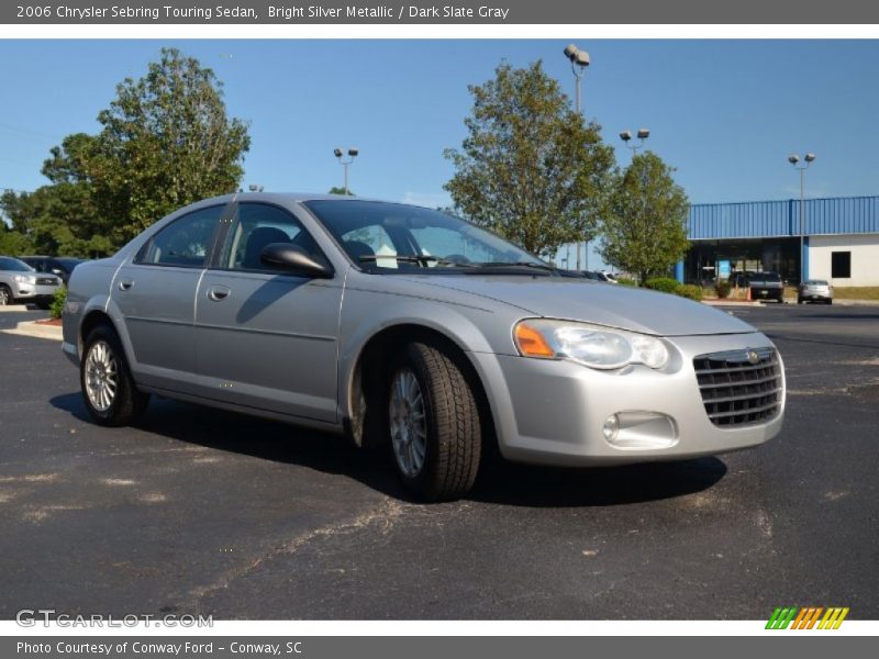 Bright Silver Metallic / Dark Slate Gray 2006 Chrysler Sebring Touring Sedan