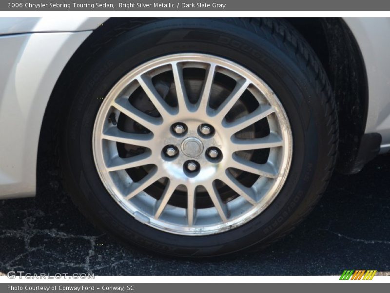Bright Silver Metallic / Dark Slate Gray 2006 Chrysler Sebring Touring Sedan