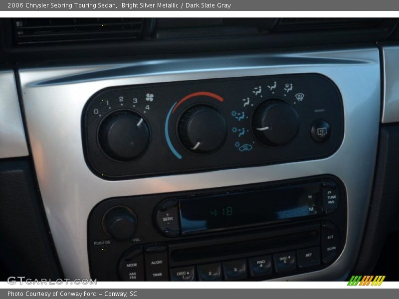 Bright Silver Metallic / Dark Slate Gray 2006 Chrysler Sebring Touring Sedan