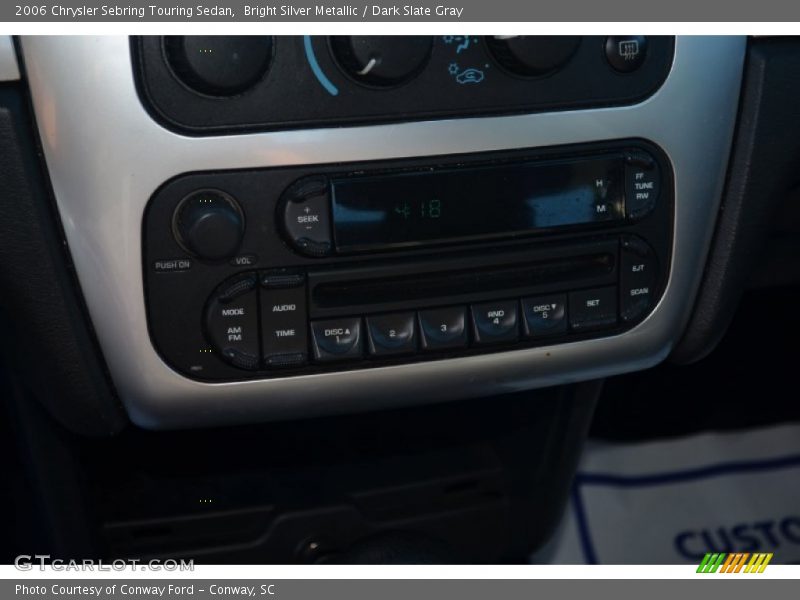 Bright Silver Metallic / Dark Slate Gray 2006 Chrysler Sebring Touring Sedan