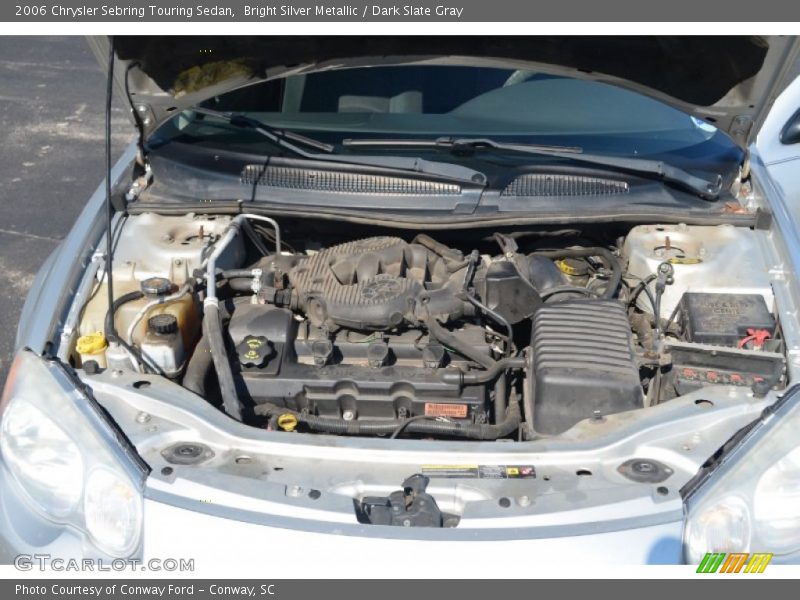 Bright Silver Metallic / Dark Slate Gray 2006 Chrysler Sebring Touring Sedan