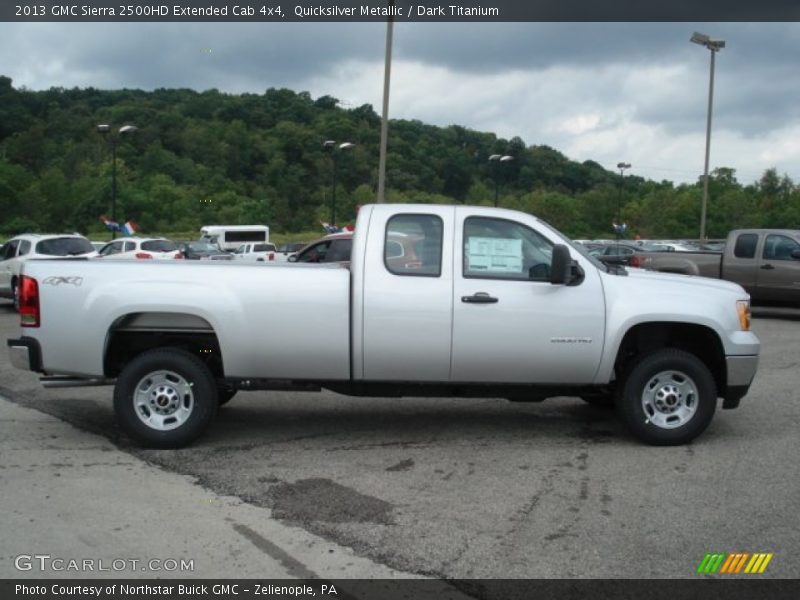  2013 Sierra 2500HD Extended Cab 4x4 Quicksilver Metallic