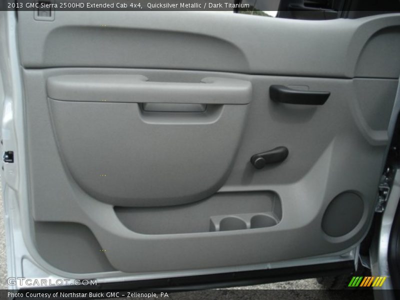 Quicksilver Metallic / Dark Titanium 2013 GMC Sierra 2500HD Extended Cab 4x4