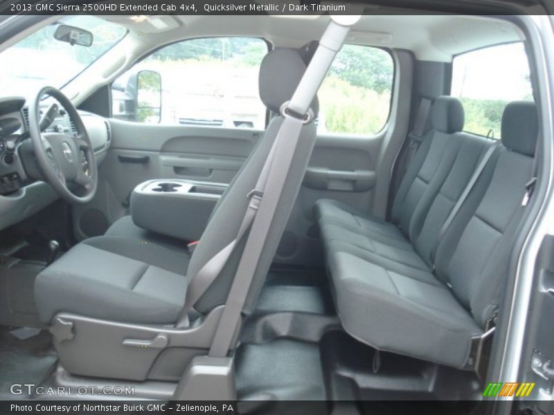  2013 Sierra 2500HD Extended Cab 4x4 Dark Titanium Interior