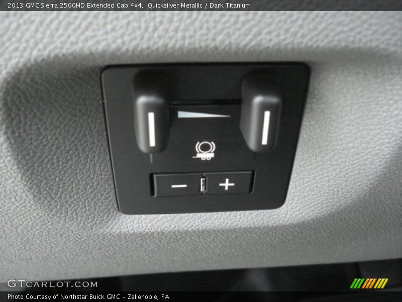 Quicksilver Metallic / Dark Titanium 2013 GMC Sierra 2500HD Extended Cab 4x4