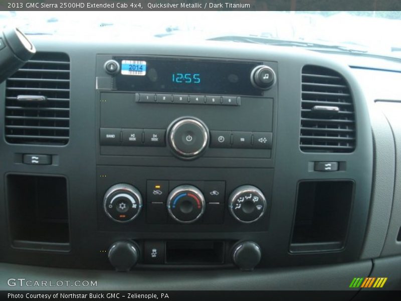 Quicksilver Metallic / Dark Titanium 2013 GMC Sierra 2500HD Extended Cab 4x4