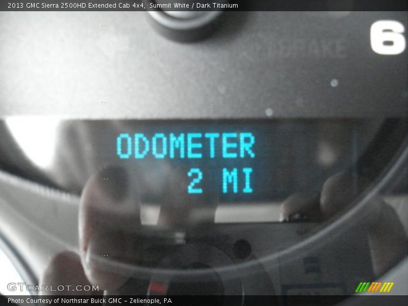 Summit White / Dark Titanium 2013 GMC Sierra 2500HD Extended Cab 4x4
