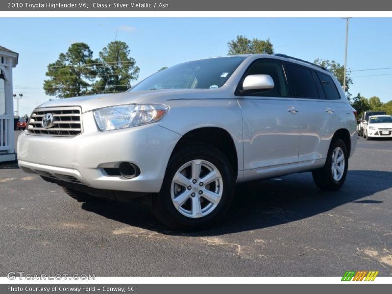 Classic Silver Metallic / Ash 2010 Toyota Highlander V6
