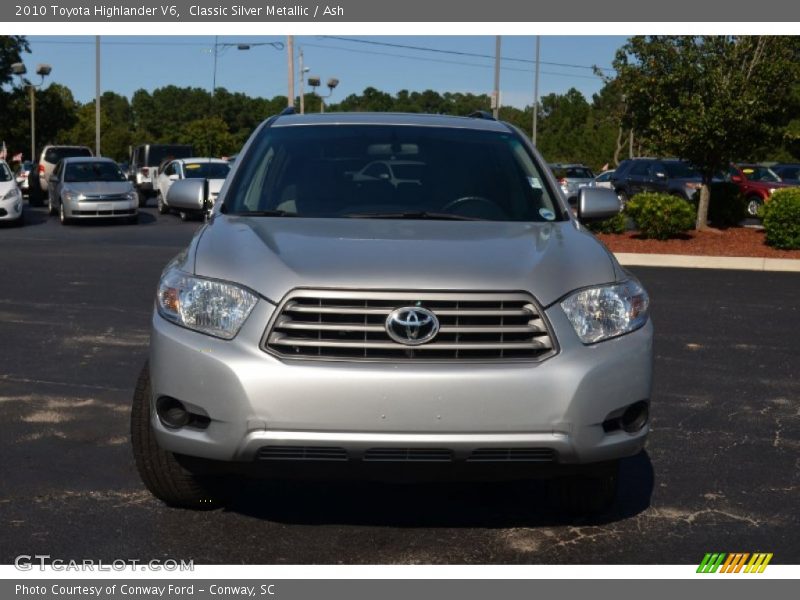 Classic Silver Metallic / Ash 2010 Toyota Highlander V6
