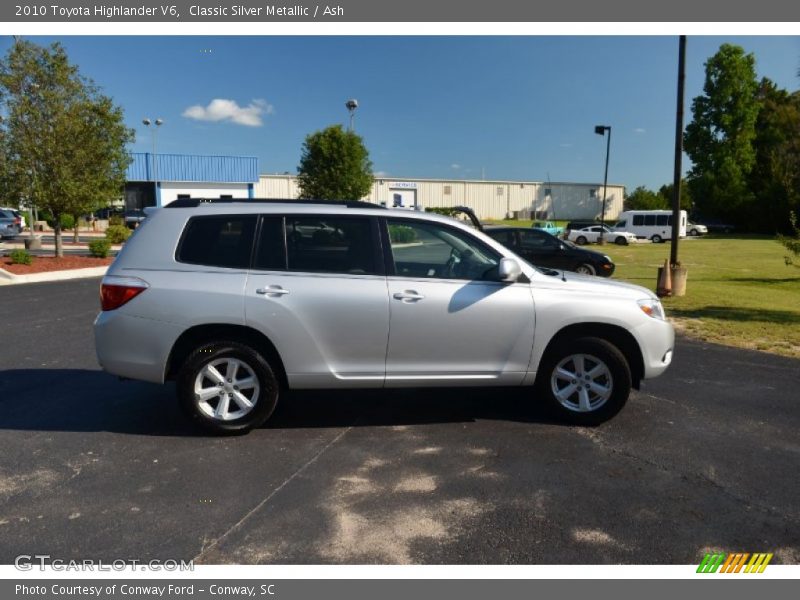 Classic Silver Metallic / Ash 2010 Toyota Highlander V6