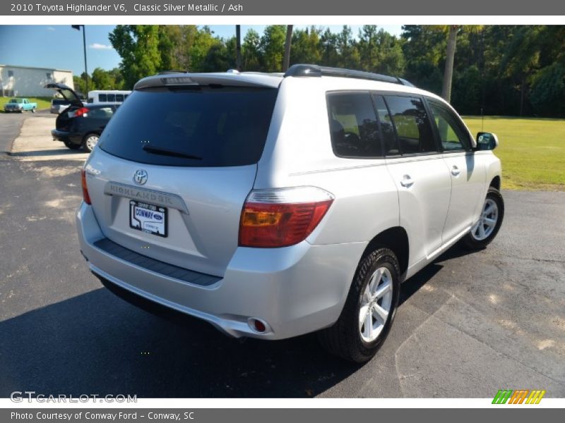 Classic Silver Metallic / Ash 2010 Toyota Highlander V6