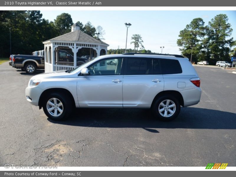Classic Silver Metallic / Ash 2010 Toyota Highlander V6