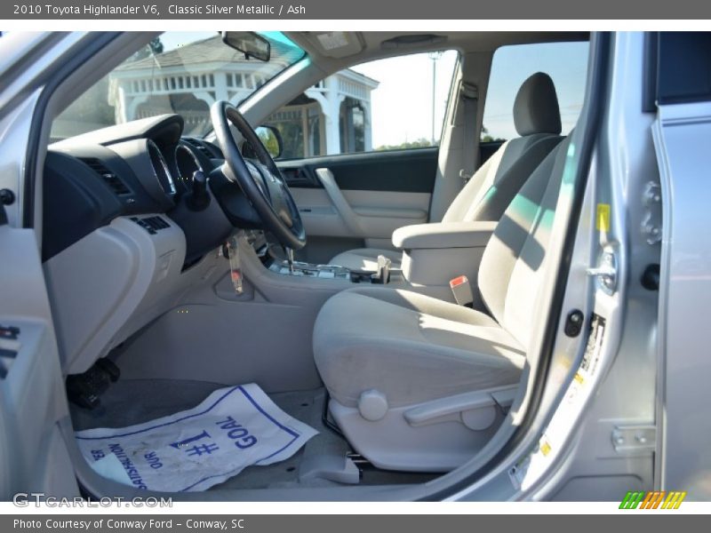 Classic Silver Metallic / Ash 2010 Toyota Highlander V6