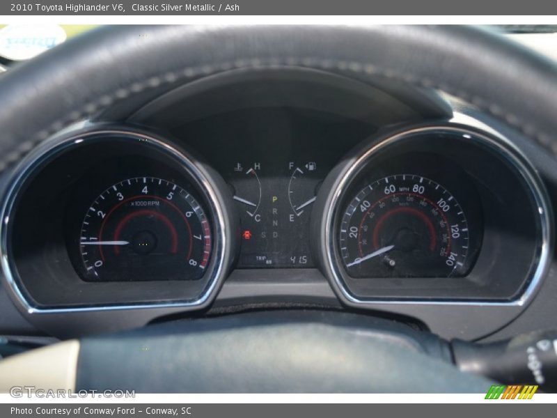 Classic Silver Metallic / Ash 2010 Toyota Highlander V6