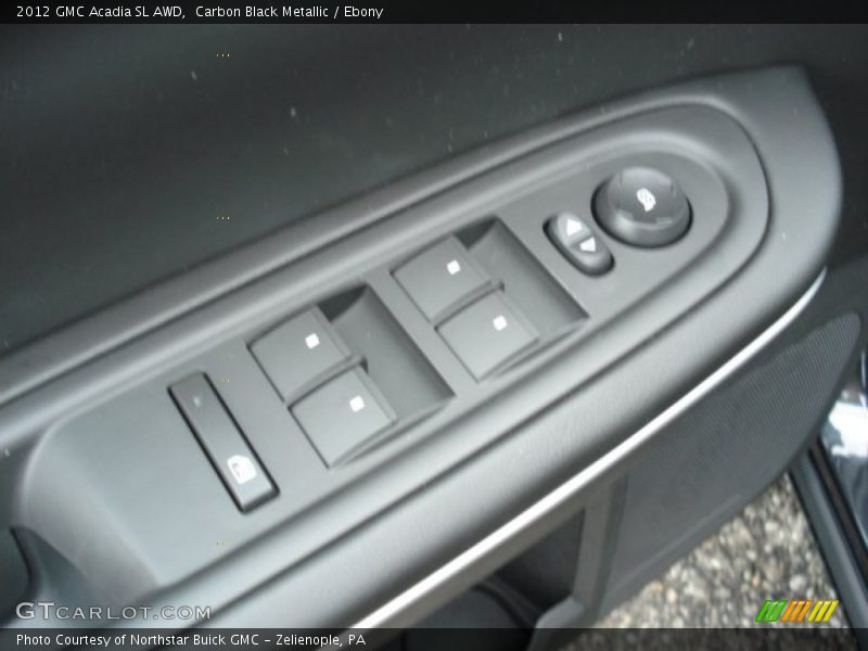 Carbon Black Metallic / Ebony 2012 GMC Acadia SL AWD