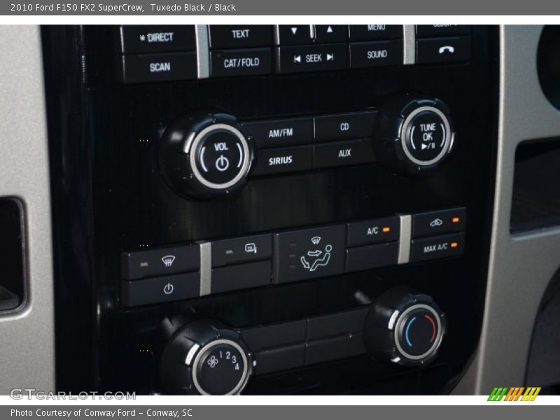 Tuxedo Black / Black 2010 Ford F150 FX2 SuperCrew