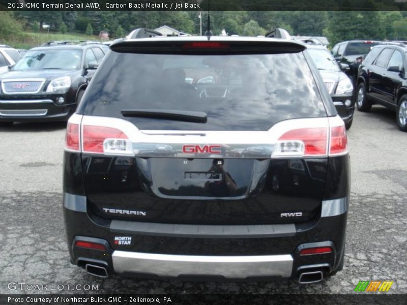 Carbon Black Metallic / Jet Black 2013 GMC Terrain Denali AWD
