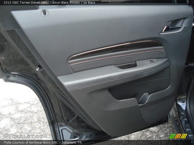 Carbon Black Metallic / Jet Black 2013 GMC Terrain Denali AWD