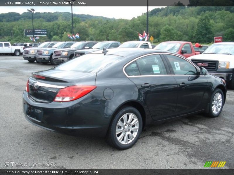 Smoky Gray Metallic / Ebony 2012 Buick Regal