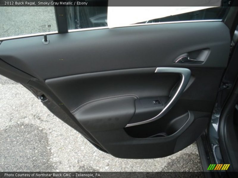 Smoky Gray Metallic / Ebony 2012 Buick Regal