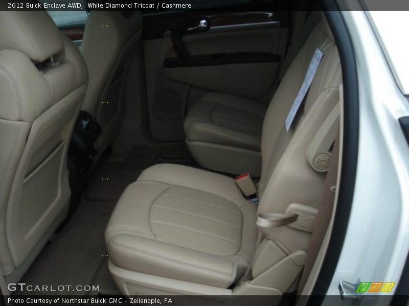 White Diamond Tricoat / Cashmere 2012 Buick Enclave AWD