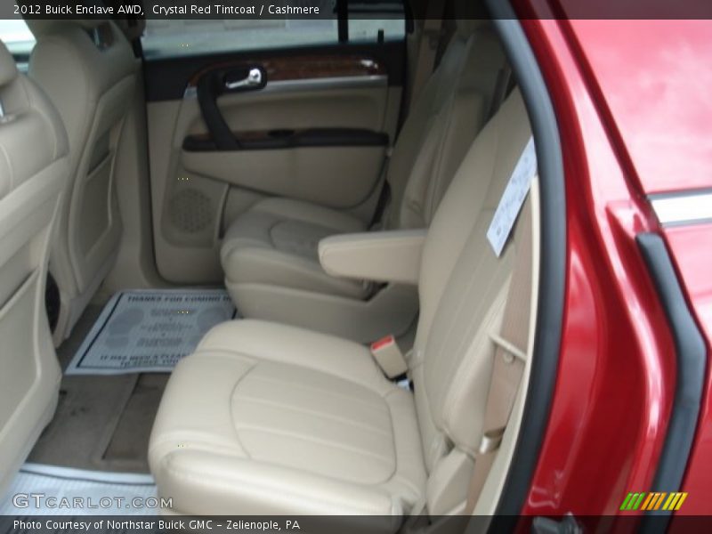 Crystal Red Tintcoat / Cashmere 2012 Buick Enclave AWD