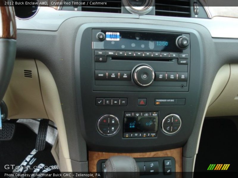 Crystal Red Tintcoat / Cashmere 2012 Buick Enclave AWD