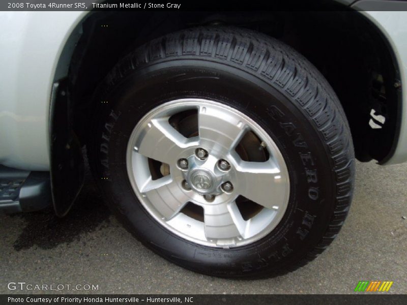 Titanium Metallic / Stone Gray 2008 Toyota 4Runner SR5