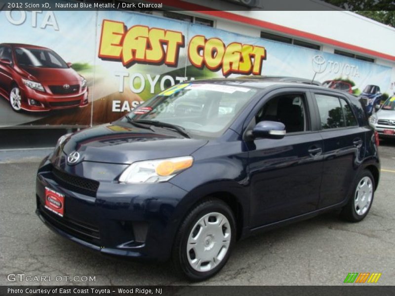 Nautical Blue Metallic / Dark Charcoal 2012 Scion xD