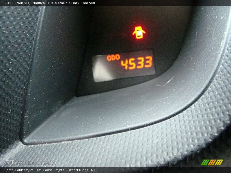 Nautical Blue Metallic / Dark Charcoal 2012 Scion xD