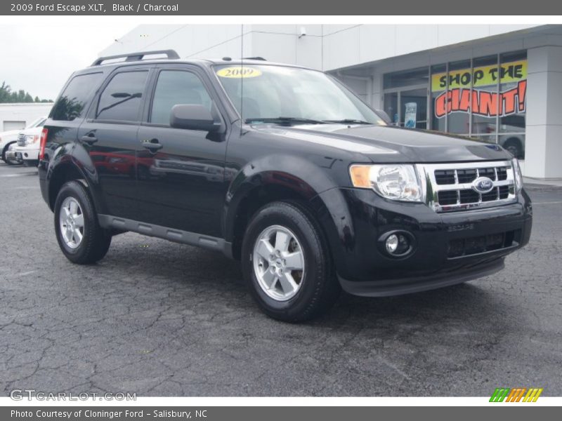 Black / Charcoal 2009 Ford Escape XLT