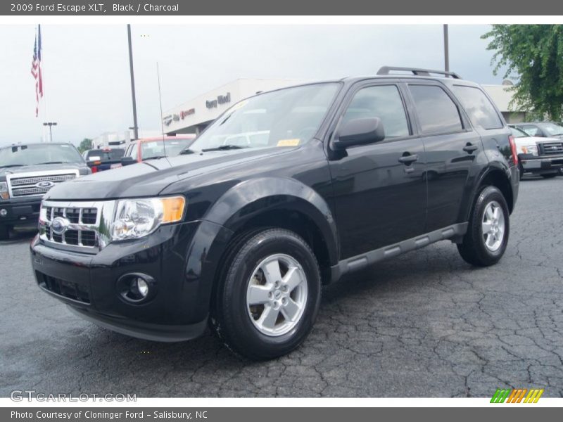 Black / Charcoal 2009 Ford Escape XLT