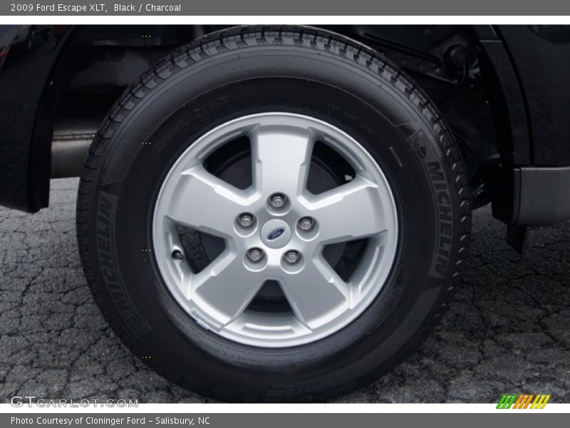 Black / Charcoal 2009 Ford Escape XLT