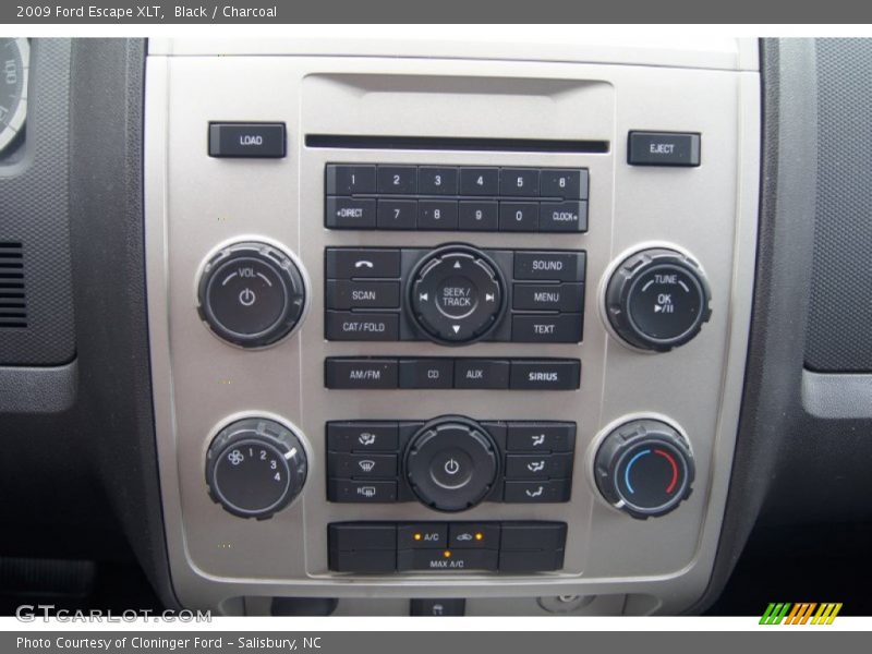 Black / Charcoal 2009 Ford Escape XLT