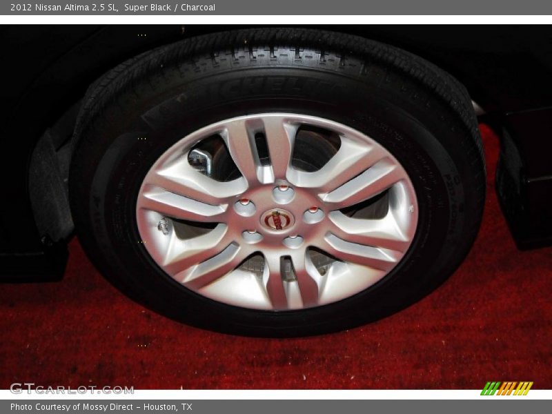 Super Black / Charcoal 2012 Nissan Altima 2.5 SL